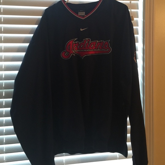 Men's XL Nike Cleveland Indians pull over jacket