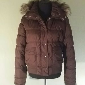 Aeropostale brown winter coat