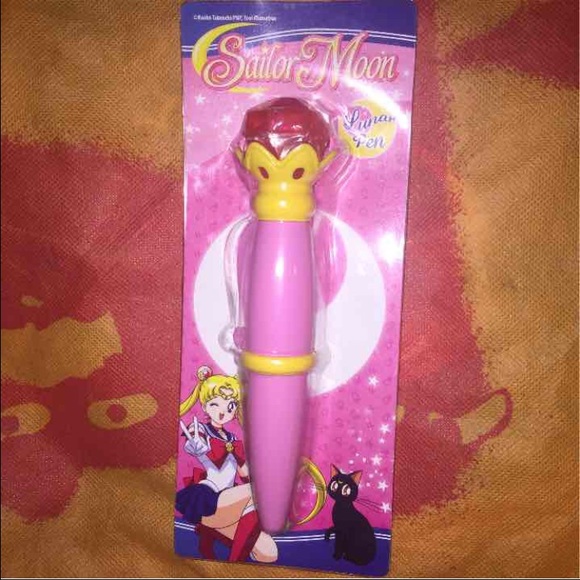 Sailor Moon Italian magazine lunar pen lipgloss