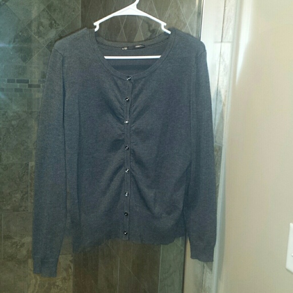 Beautiful cardigan with gem buttons