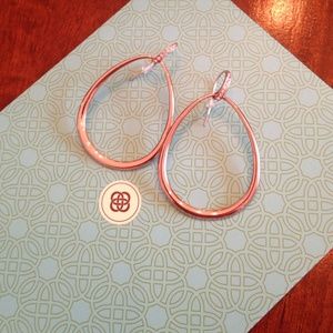 Goddess Teardrop Earrings- rose gold