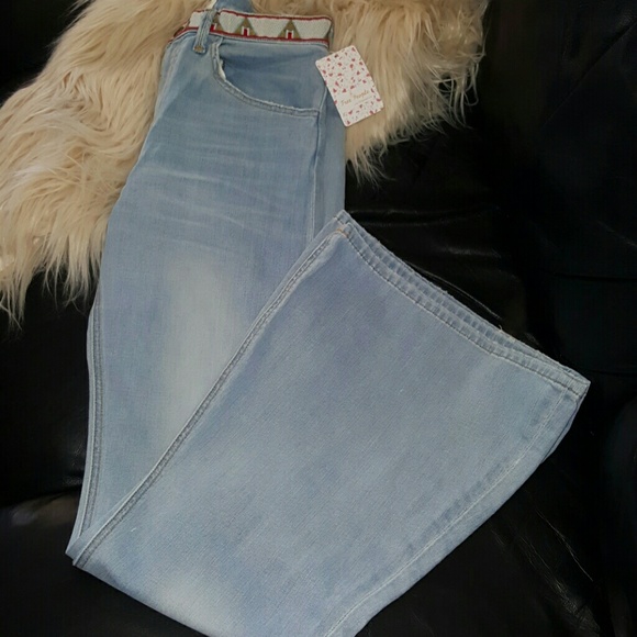 Free People Bell Bottom Jeans