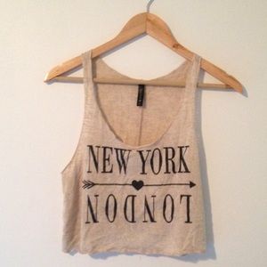 Crop Top New York / London
