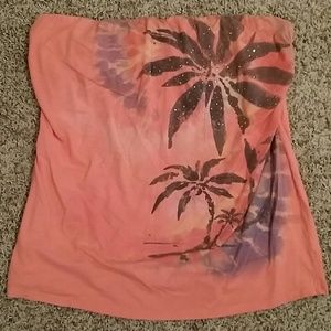 Maurices Strapless shirt