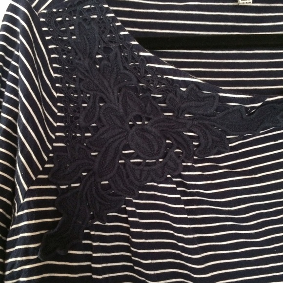 Navy striped top - Picture 3 of 3