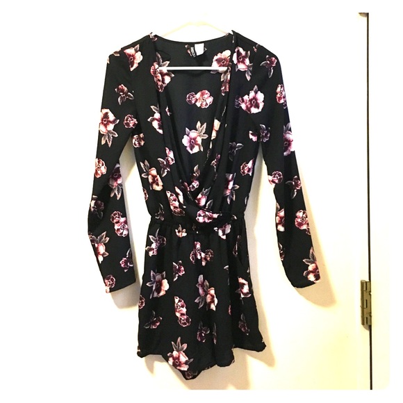 Long sleeve romper