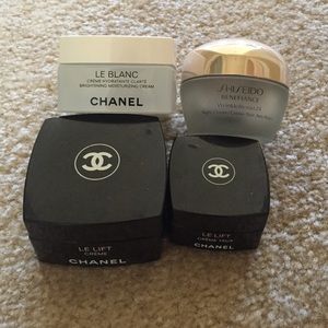 Empty Chanel Skincare Jars