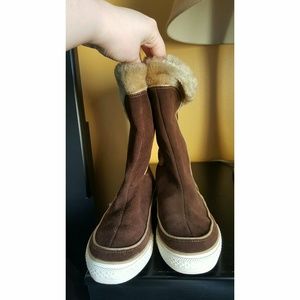 Converse Boots | Brown | Junior 6