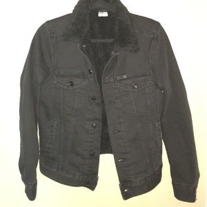 HnM black denim jacket