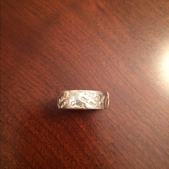 Coach Silver Ring - Picture 2 of 4