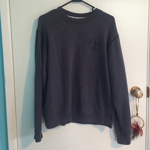 Pink crew neck