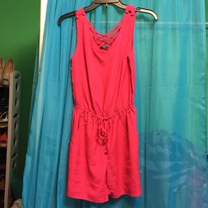 Crisscross romper