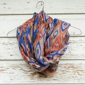 Tribal print scarf