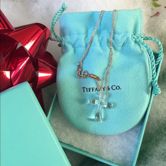 Tiffany & Co. Peretti Rock Crystal Cross pendant
