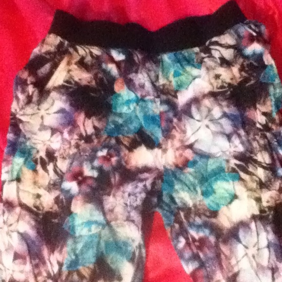 Floral pants