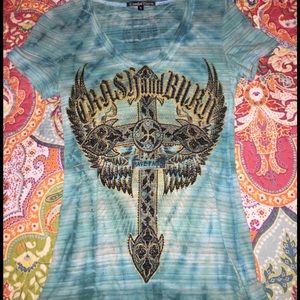 Crash and burn shirt