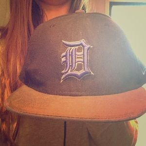 Detroit blue hat