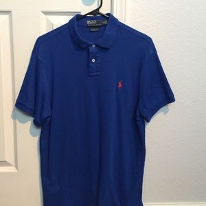 Ralph Lauren Men's Medium Blue Polo