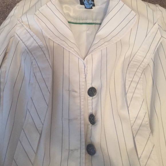 Pin stripe blazer