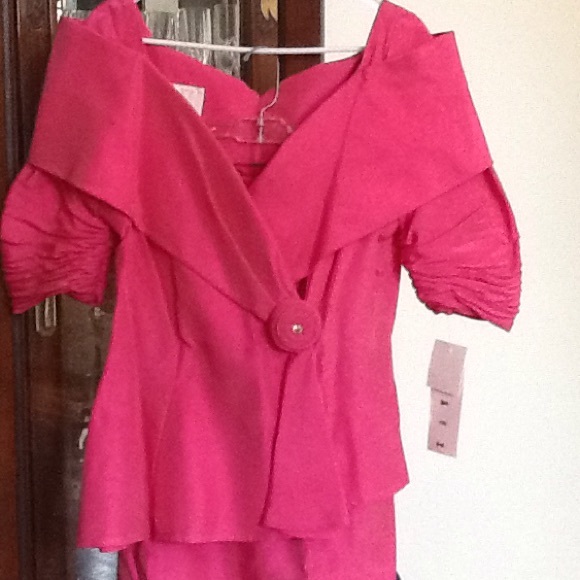 2 piece top and long skirt size 14