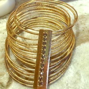 Gold bangles