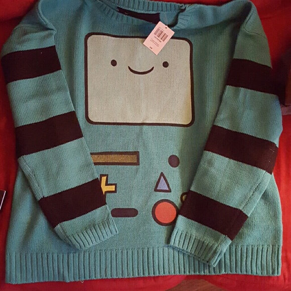 Adventure time BMO sweater
