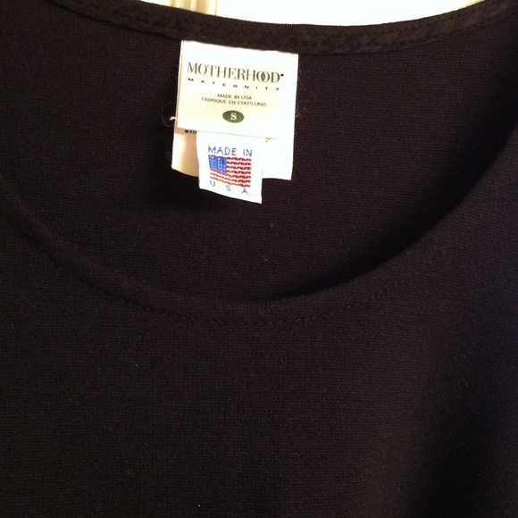 Black Maternity Dress - Picture 4 of 4