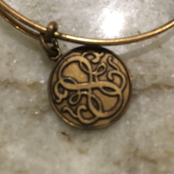 Gold Alex and Ani bracelet - "Path of Life" - Picture 3 of 4