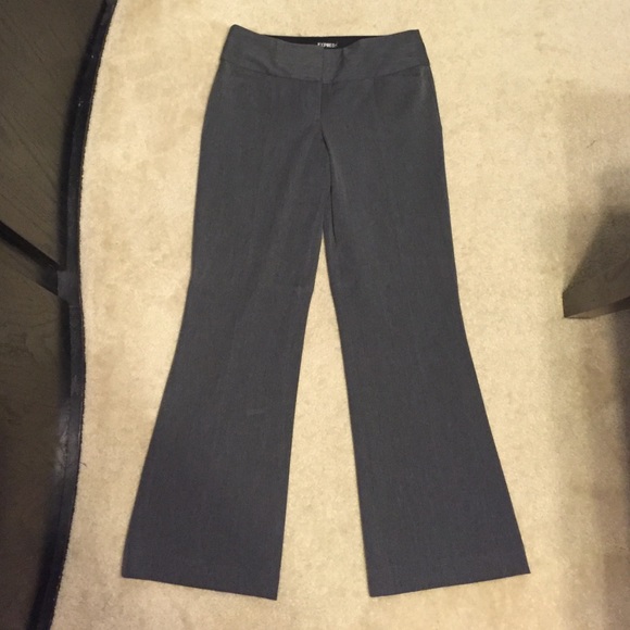 Gray Express Editor Pants