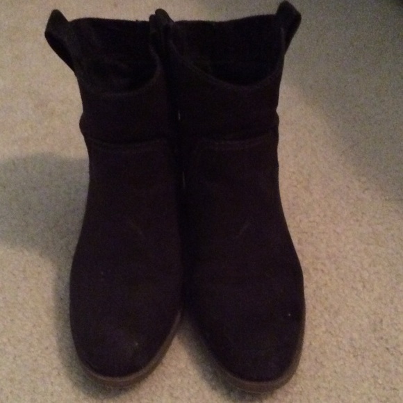 Brown/olive booties - Picture 3 of 4
