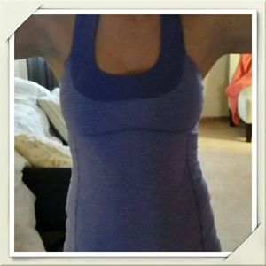 Halter style tank with mesh back upper.