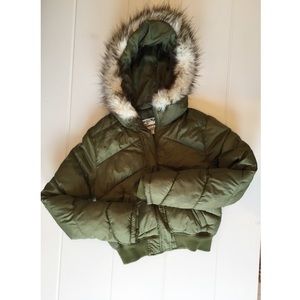 Puffer olive forever jacket