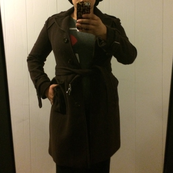 Brown style coat