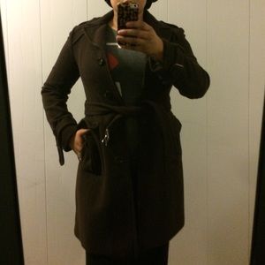 Brown style coat