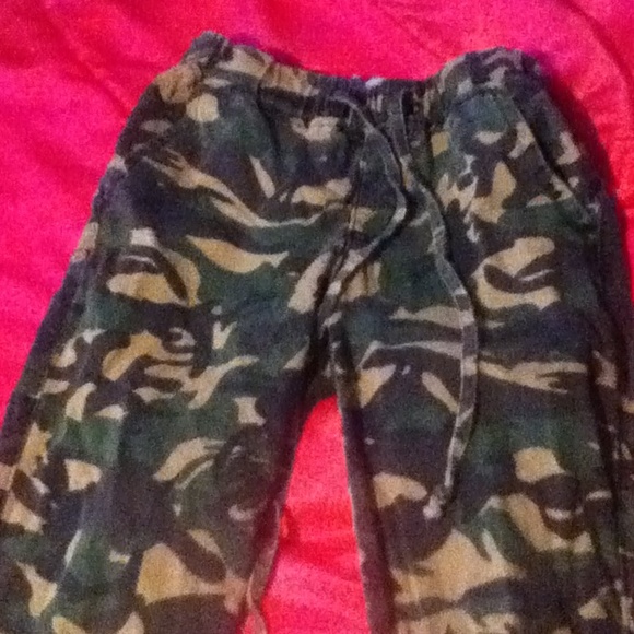 Camo joggers