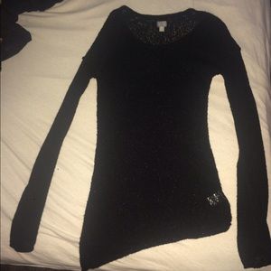Converse black sweater