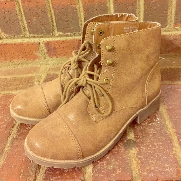 SOLD F21 Combat Booties - Picture 1 of 4