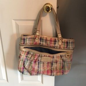 Coach Daisy Madras Signature C