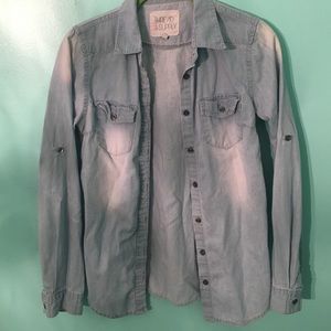 Jean button down