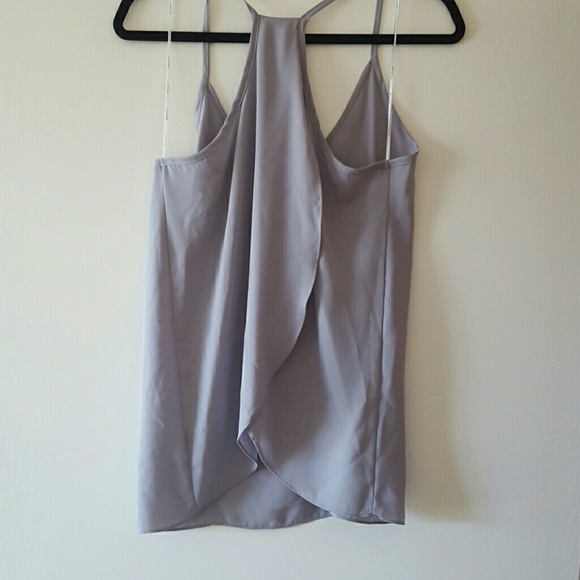 Gray racerback  top. Brand new! - Picture 3 of 4