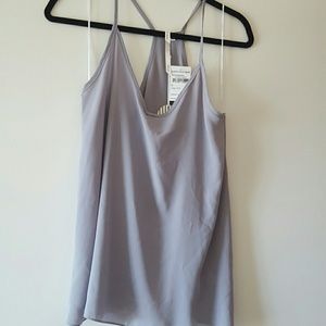 Gray racerback  top. Brand new!