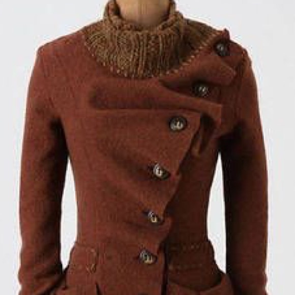 Anthropologie Gro Abrahamsson 100% WOOL size small