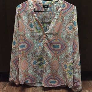 Patterned blouse