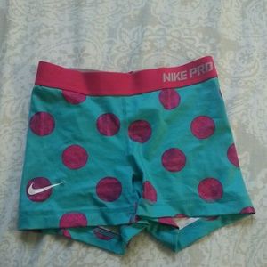 Polka dot Nike pro spandex