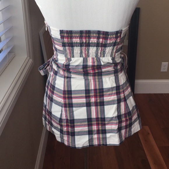 Victoria's Secret Moda Int Holiday Plaid Top - Picture 2 of 2