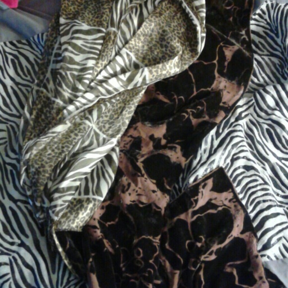 Lot of scarves, banana republic and other