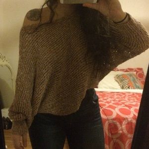 Free People Cropped Sweater