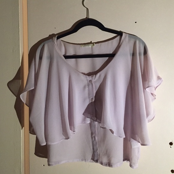 LF lavender dress shirt