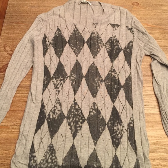 Kenneth Col New York men's Arguile print sweater