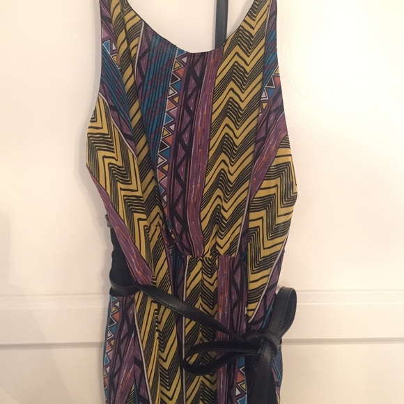 Purple Leather Sun Dress